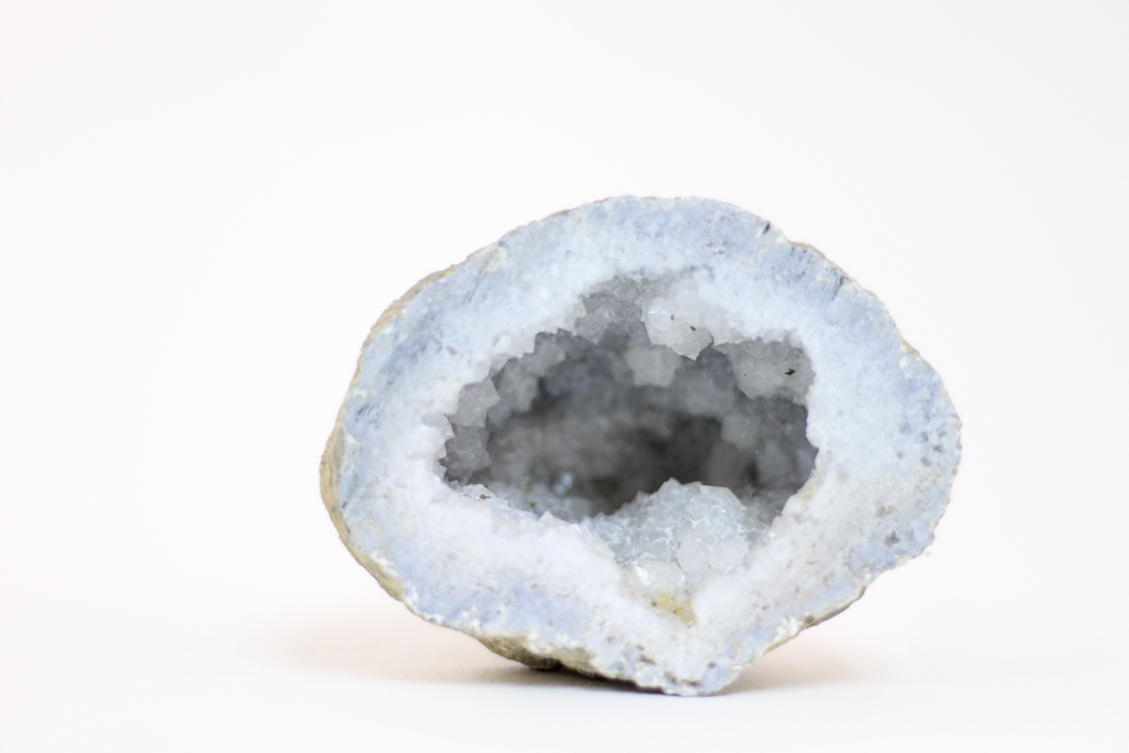 Geode Cutter, Inside the museum people could buy small and …
